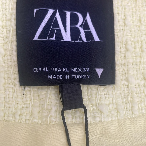 Cropped yellow Zara blazer - Picture 3 of 4